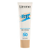 Lirene BB, crema colorante hidratante, 02 nude, FPS 50, 30 ml