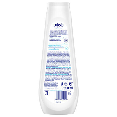 Luxja Silk Care Reviving Creamy Bath Lotion Coconut Gardenia 900ml