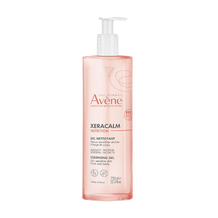 Avene Xeracalm Nutrition, reinigingsgel, 750 ml