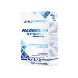 Allnutrition Magnesio 5 Formas + B6 (P-5-P), 100 cápsulas