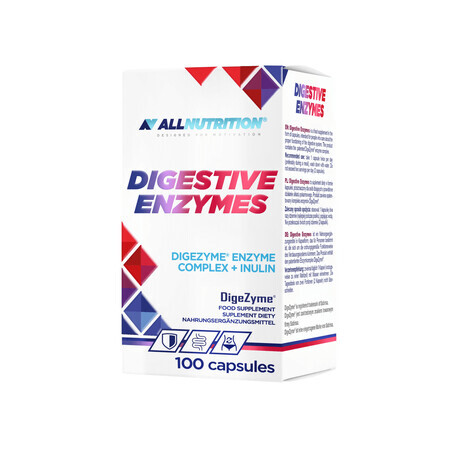 Allnutrition Enzimas digestivas, 100 cápsulas