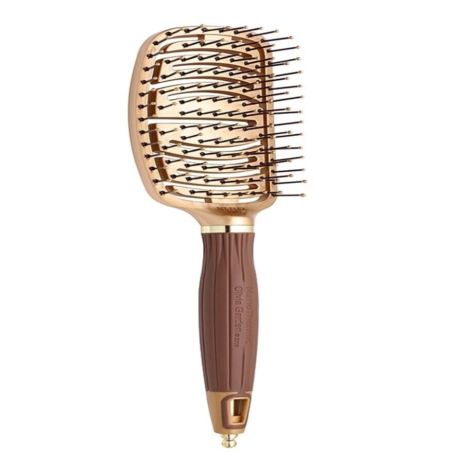 Olivia Garden Nano Thermic Flex Collection Pro Hairbrush, NT-FLEXPRO, 1 piece