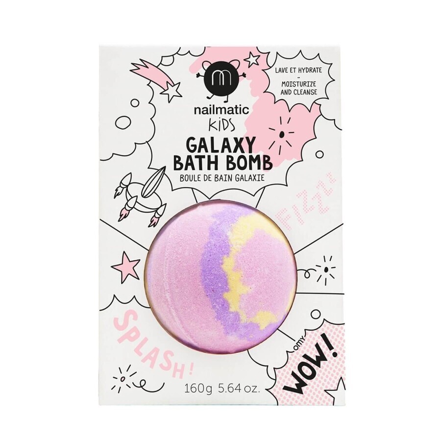 Nailmatic Kids Galaxy, pelota de baño, para niños, Supernova, 160 g