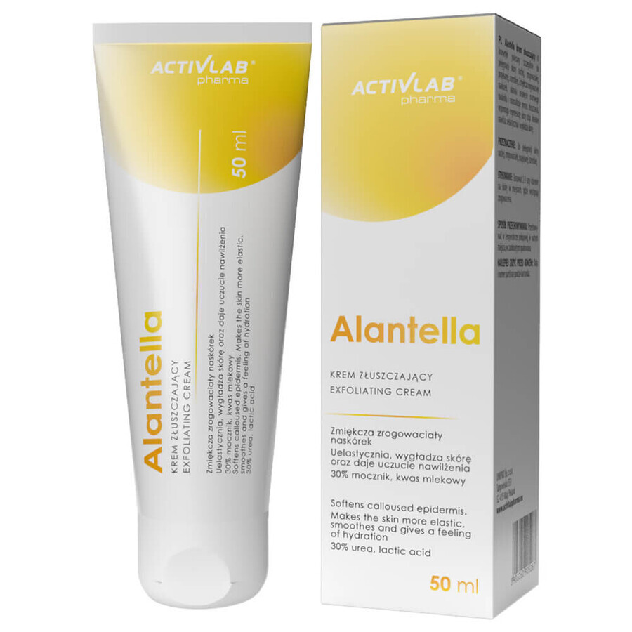 Alantella Sanftes Peeling-Creme 50 ml für trockene, verhornte, rissige Haut