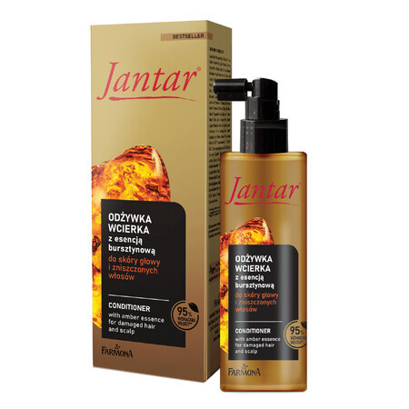 Farmona Jantar, acondicionador regenerador con esencia de ámbar, cabello dañado, 100 ml