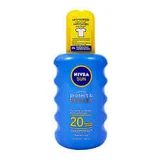 Nivea Sun Protect & Bronze, aceite en spray activador del bronceado natural, FPS 20, 200 ml
