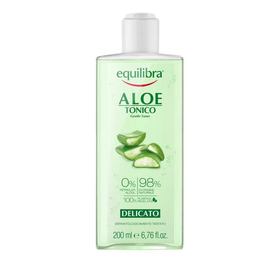 Equilibra Aloe, tónico facial, aloe vera, 200 ml