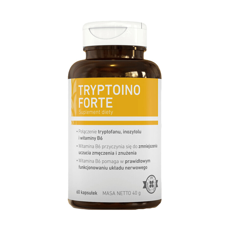 AMC Pharma Tryptoino Forte, 60 cápsulas