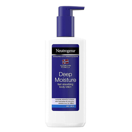 Neutrogena Fórmula Noruega, Hidratación Profunda, emulsión corporal profundamente hidratante, 400 ml