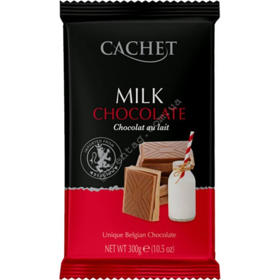 Chocolate con leche, 300 g, Cachet