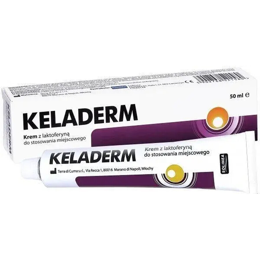 Keladerm, cream with lactoferrin, 50 ml