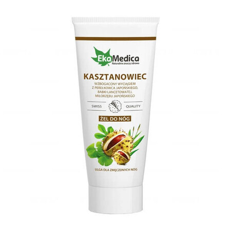 EkaMedica, foot gel, horse chestnut, 200 ml