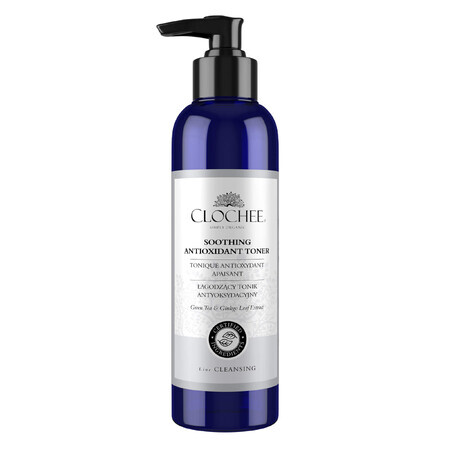 Clochee Simply Organic, tónico calmante antioxidante, 250 ml