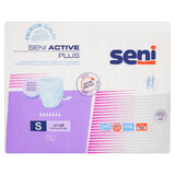 Seni Active Plus, calzoncillos absorbentes, Pequeño, 55-85 cm, 10 unidades