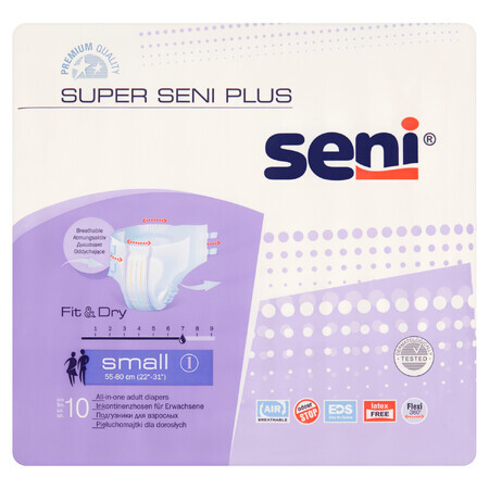 Mutandine Super Seni Plus 10 pezzi S