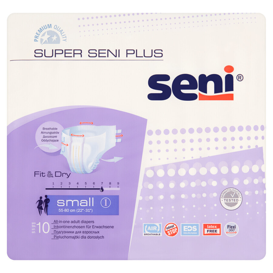 Mutandine Super Seni Plus 10 pezzi S