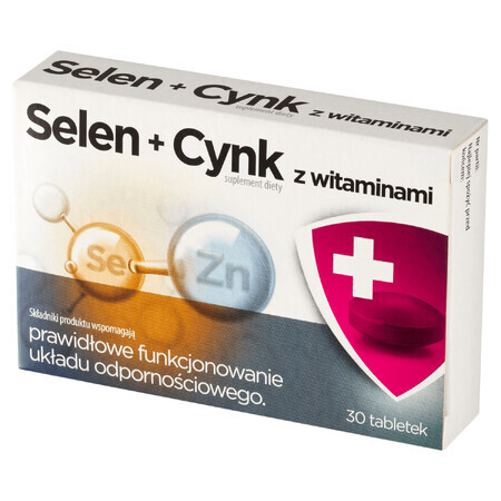 Selenium + zinc with vitamins, 30 tablets