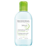 Bioderma Sebium H2O, loción micelar para pieles grasas, mixtas y con tendencia acneica, 250 ml