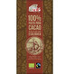 Chocolate negro ecol&#243;gico 100% cacao, 100 g, Pronat