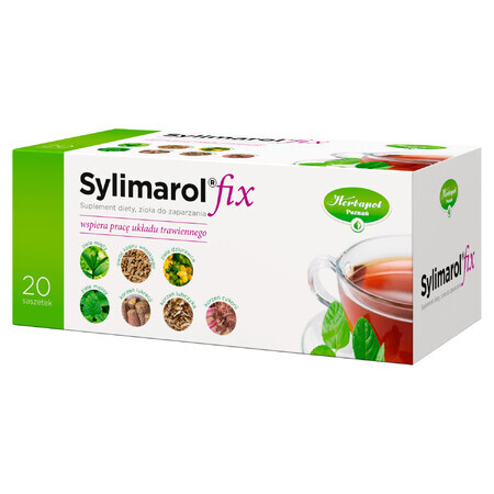 Herbapol Sylimarol Fix, hierbas para colar, 20 bolsitas