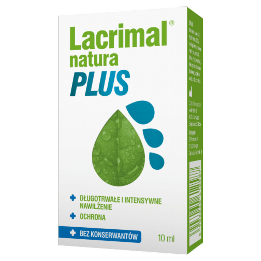 Lacrimal Natura Plus, Augentropfen, 10 ml