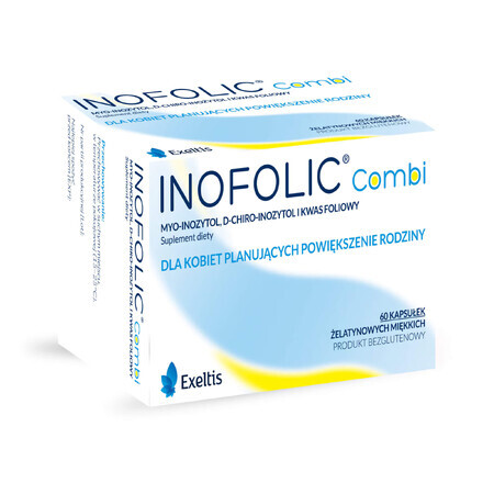 Inofolic Combi, 60 cápsulas blandas