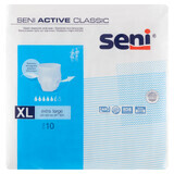 Seni Active Classic, calzoncillos absorbentes, Extra Large, 120-160 cm, 10 unidades