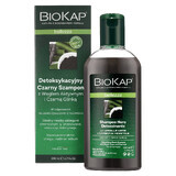 Biokap bellezza, champú desintoxicante con arcilla negra y carbón activo, 200 ml