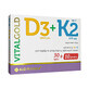 D3 + K2 VitalGold, 30 tabletten + 10 gratis tabletten