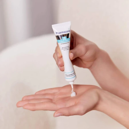Pharmaceris A Hyaluro-Sensilium, ácido hialurónico en crema facial acuosa, 40 ml