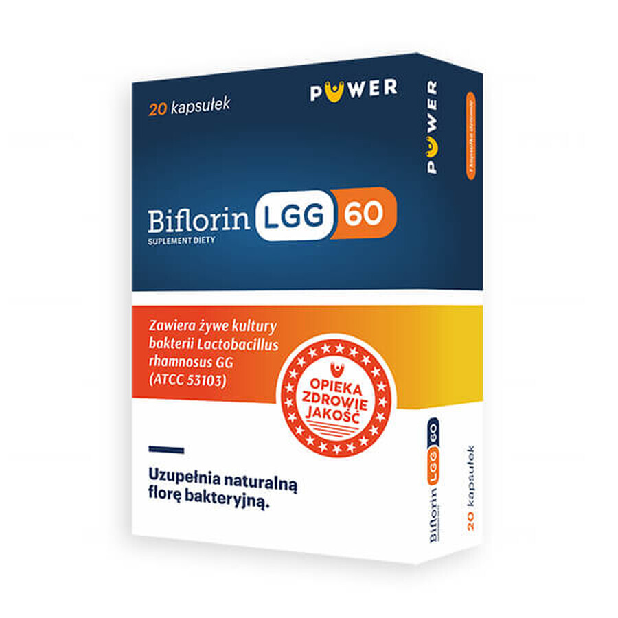 Biflorin LGG 60, 20 cápsulas