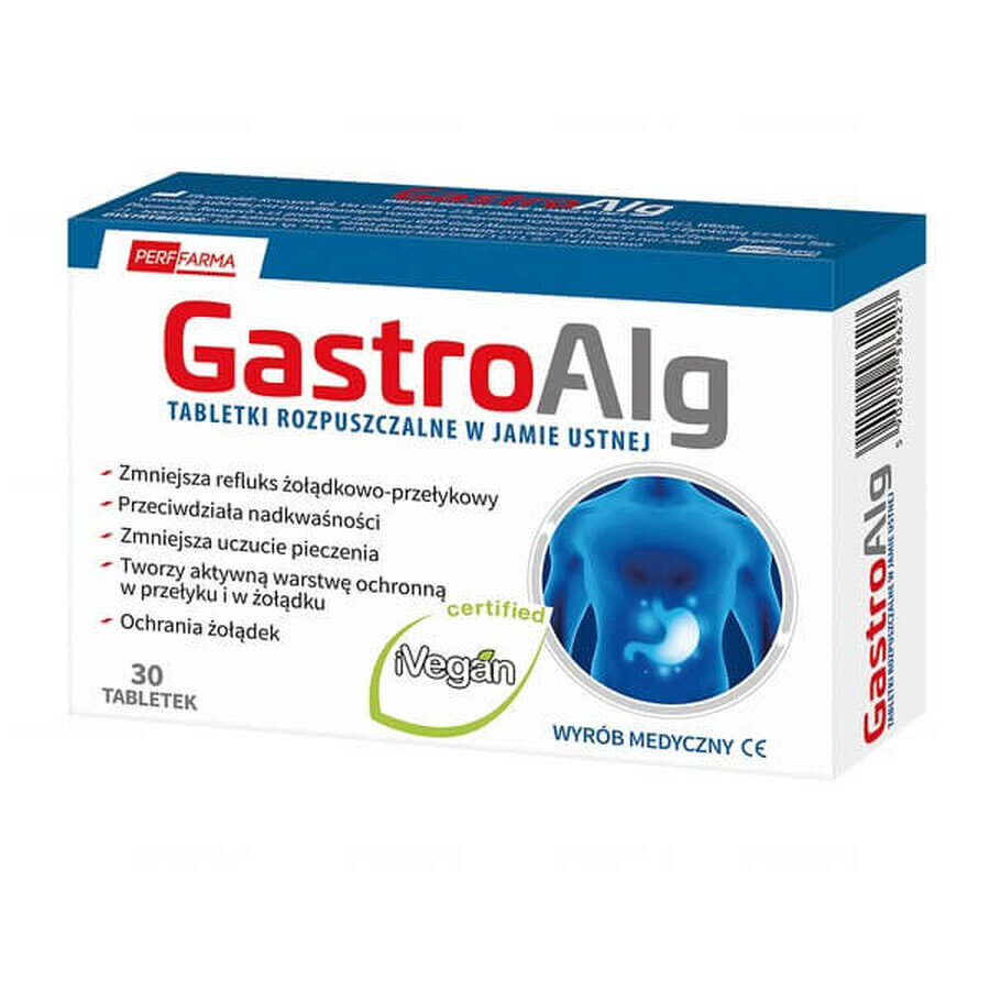 GastroAlg, 30 comprimidos solubles por vía oral