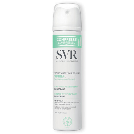 SVR Spirial Spirial Anti-Transpirant, spray antiperspirant intensiv, 75 ml