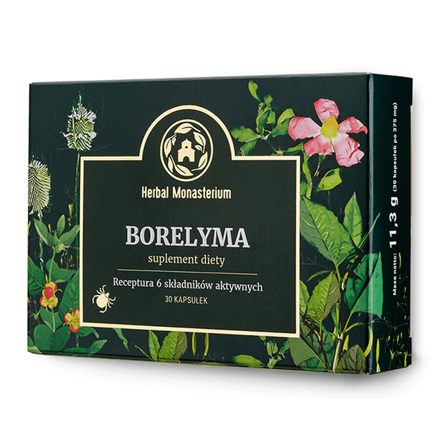 Herbal Monasterium Borelyma, 30 Kapseln, Herbal Pharmaceuticals  