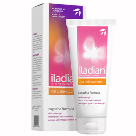 Iladian, intimate hygiene gel for girls, 150 ml