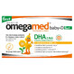 Omegamed Baby+D 6m+, DHA + vitamina D, m&#225;s de 6 meses, 30 c&#225;psulas twist-off