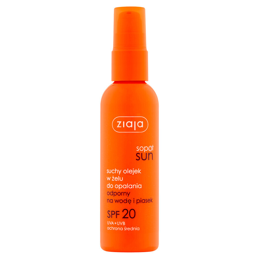 Ziaja Sopot Sun, sun protection oil with dry gel, SPF 20, 90ml