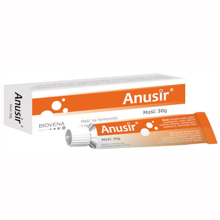 Anusir, pomada para las hemorroides, 30 g