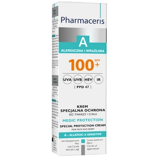 Pharmaceris A Medic Protection SPF 100+, 75 ml - cremă de protecție specială, Dr Irena Eris