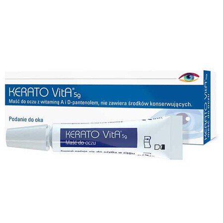 Kerato VitA, pomada ocular, 5 g