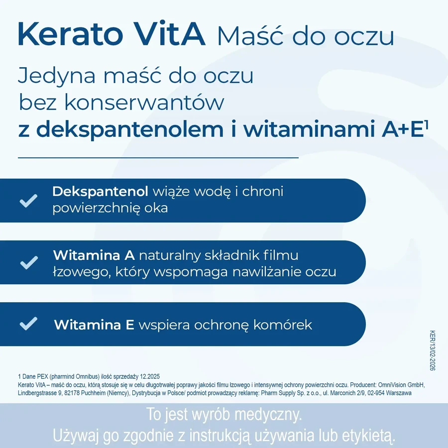 Kerato VitA eye ointment, 5 g