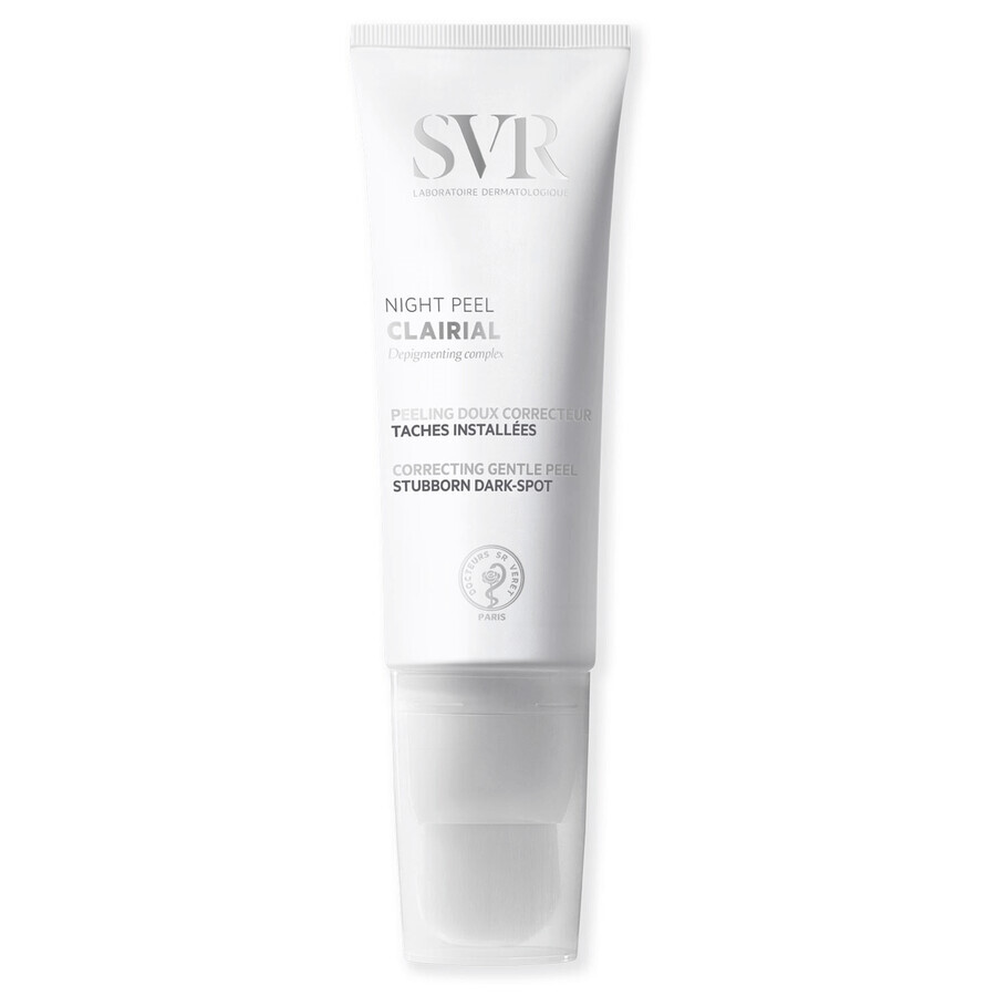 SVR Clairial Night Peel, Nachtpeeling zur Reduzierung von sichtbaren Flecken, 50 ml - Langfristig!