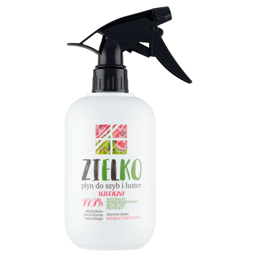 Zielko, limpiacristales y espejos, exótico, 500 ml