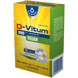 D-Vitum 1000 UI. Vegano, vitamina D para niños a partir de 1 año y adultos, aerosol, 7 ml.