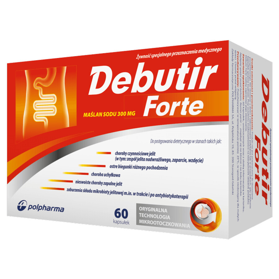 Debutir Forte, 60 cápsulas