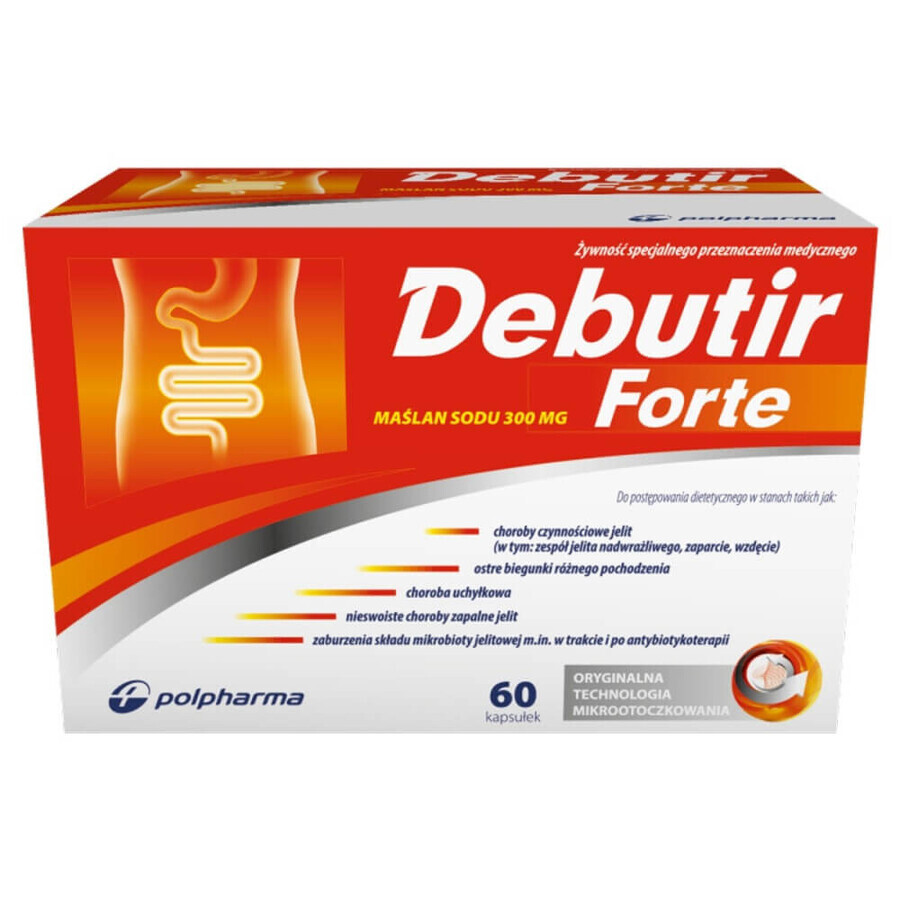 Debutir Forte, 60 cápsulas