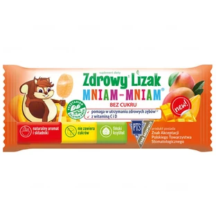 Healthy Yummy Yummy Piruleta, sabor mango, 1 unidad
