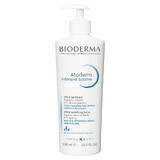 Bioderma Atoderm Intensive Baume, loción emoliente calmante, pieles secas y atópicas, desde el nacimiento, 500 ml