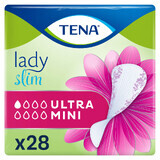 Tena Lady Slim, plantillas urológicas, Ultra Mini, 28 uds.