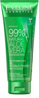 Eveline Cosmetics 99% Natural Aloe Vera, gel multifuncional para cuerpo y cara, efecto refrescante, 250 ml